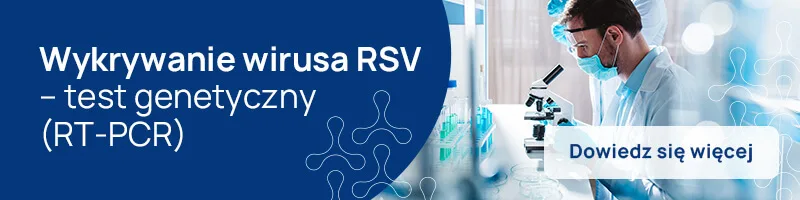 wykrywanie wirusa RSV test genetyczny RT-PCR