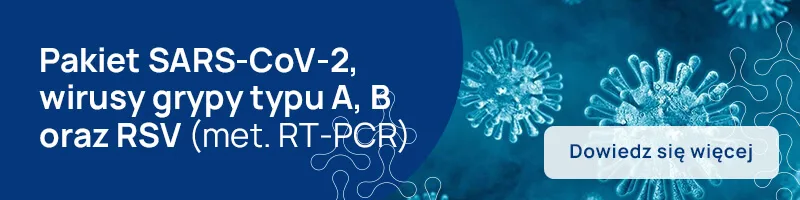 Pakiet SARS_CoV-2 wirusy grypy typu A, B i wirus RSV RT-PCR